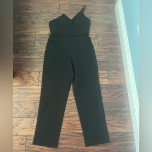 One shoulder jumpsuit